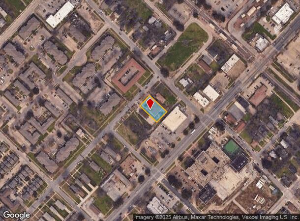  3022 South Blvd, Dallas, TX Parcel Map