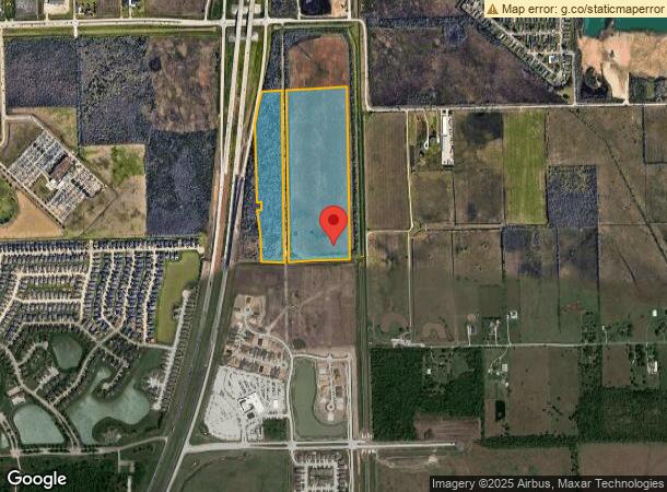  82 Iowa Lane # Cr 82 Ln, Manvel, TX Parcel Map