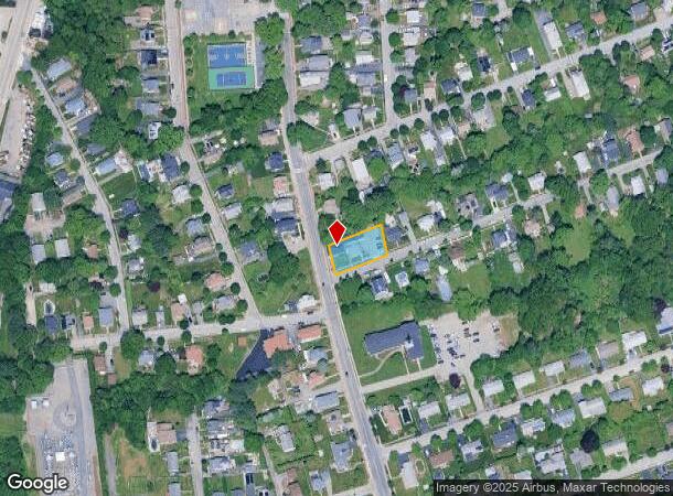 487 Burncoat St, Worcester, MA Parcel Map