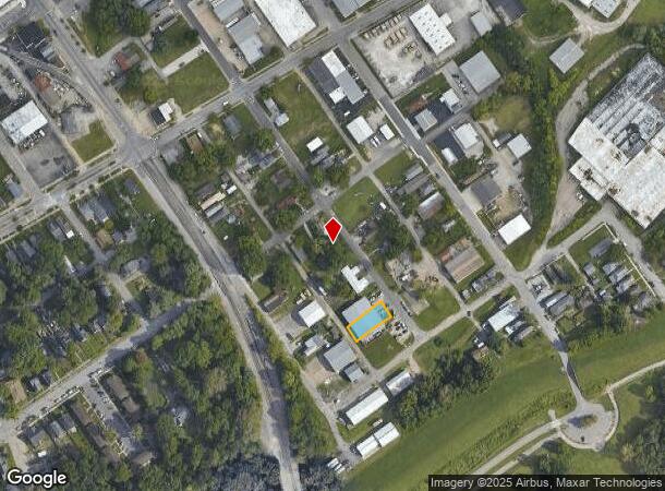  55 Galt St, New Albany, IN Parcel Map