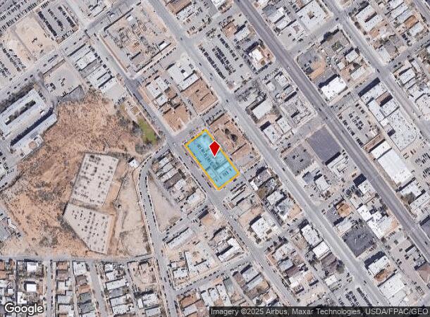  1400 N El Paso St, El Paso, TX Parcel Map