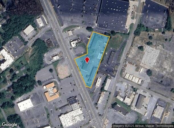  2606 N Roan St, Johnson City, TN Parcel Map