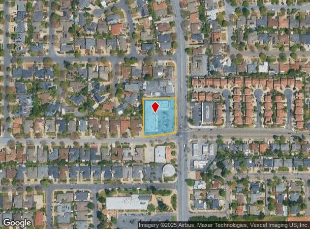 2971 Union Ave, San Jose, CA Parcel Map