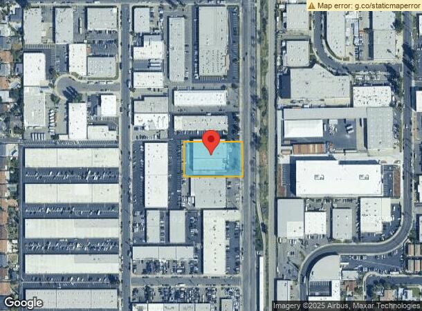  7849 Canoga Ave, Canoga Park, CA Parcel Map