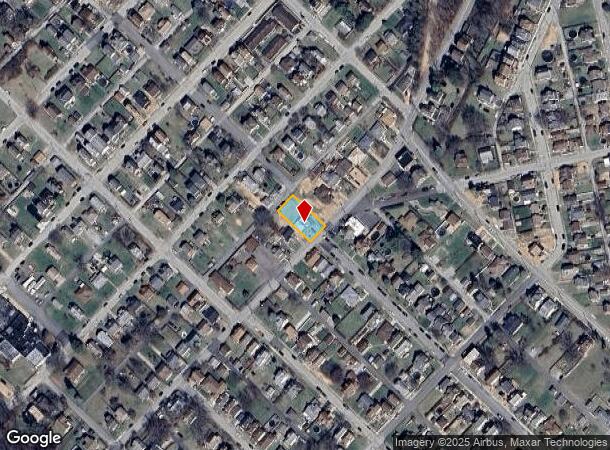  600 Upston St, Mckeesport, PA Parcel Map