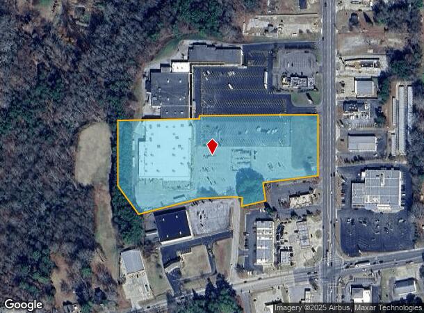 1841 J A Cochran Byp, Chester, SC Parcel Map