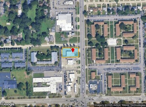  25197 Hoover Rd, Warren, MI Parcel Map