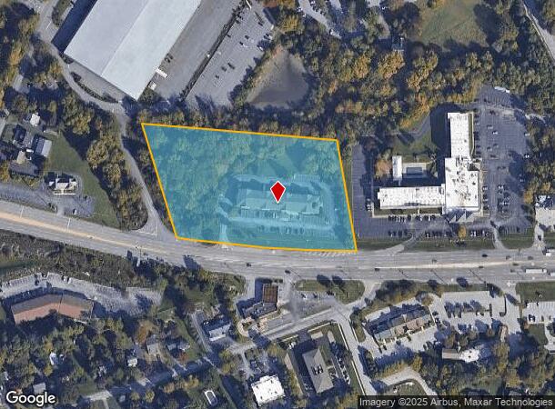  877 N Pottstown Pike, Exton, PA Parcel Map