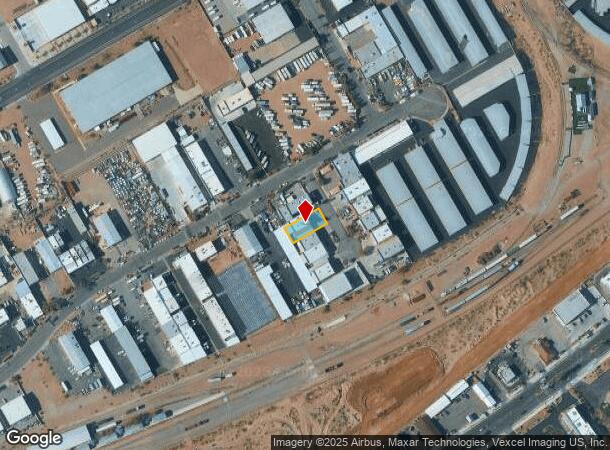 708 Foothill Ct, Boulder City, NV Parcel Map