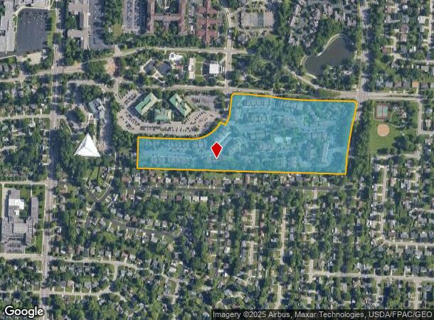  700 Lincoln Park Blvd, Dayton, OH Parcel Map