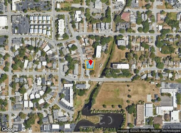  221 Waverly Way, Clearwater, FL Parcel Map