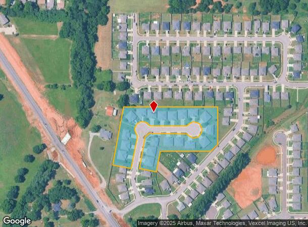  Rose Rock Ln, Noble, OK Parcel Map