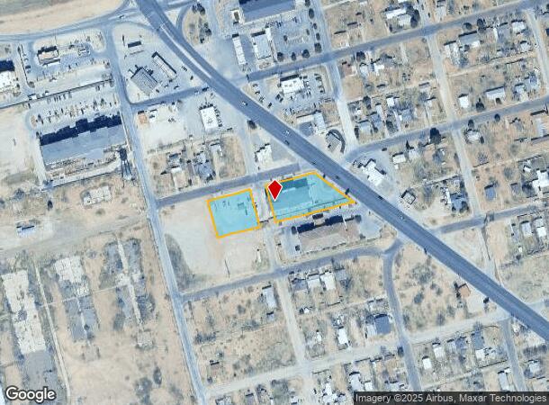 701 Nw 10Th St, Big Spring, TX Parcel Map