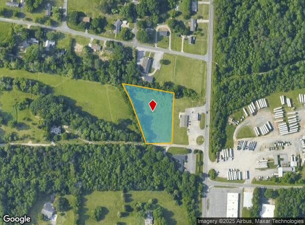 Derende St, Winston Salem, NC Parcel Map