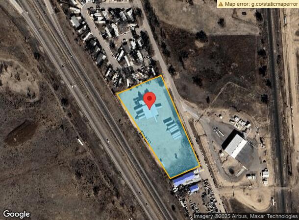  851 S Santa Fe Ave, Fountain, CO Parcel Map