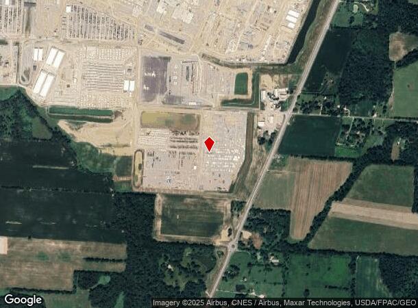  3891 Mink St, Johnstown, OH Parcel Map