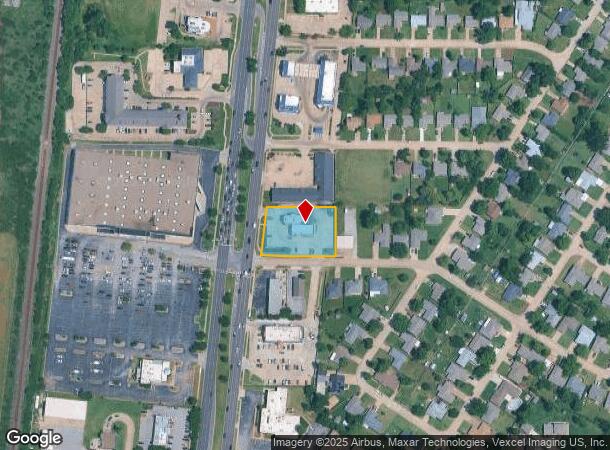  2320 S Broadway, Edmond, OK Parcel Map