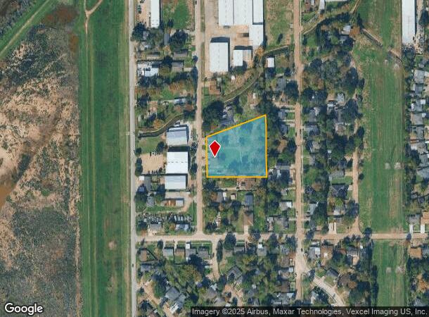  603 Vermillion Dr, Pasadena, TX Parcel Map