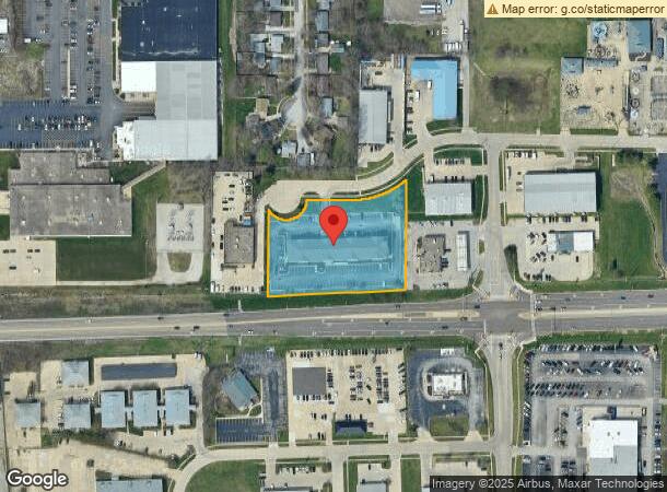  1805 S Veterans Pkwy, Bloomington, IL Parcel Map