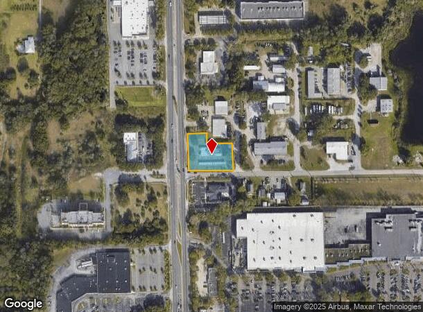  1601 N Woodland Blvd, Deland, FL Parcel Map