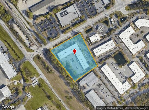  2457 W Aviation Ave, North Charleston, SC Parcel Map