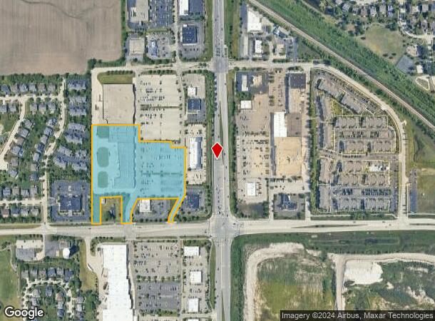  352 Randall Rd, South Elgin, IL Parcel Map