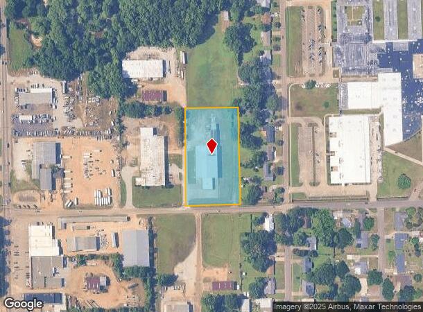 127 Hemlock St, Columbus, MS Parcel Map