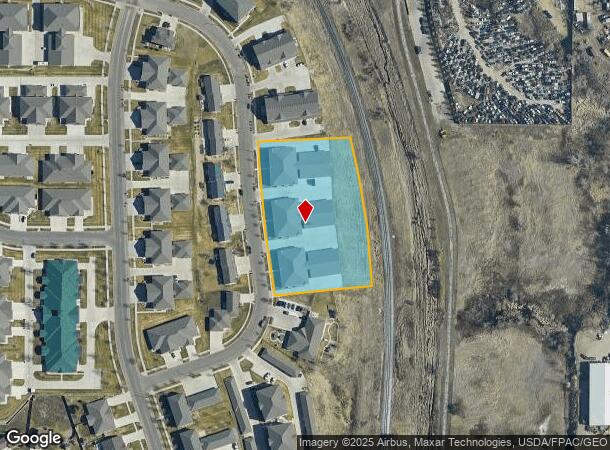 1421 Sharloh Loop, Bismarck, ND Parcel Map