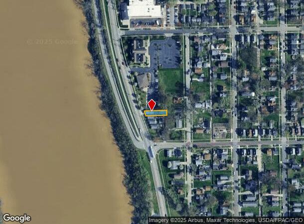  747 Miami St, Toledo, OH Parcel Map