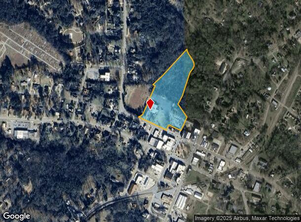 334 W Greene St, Monticello, GA Parcel Map