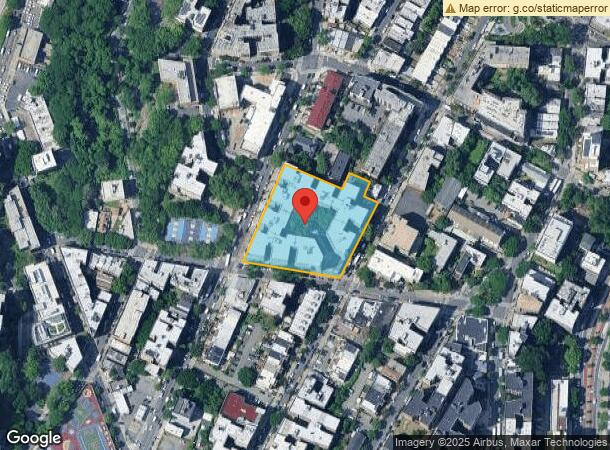  105 W 168Th St, Bronx, NY Parcel Map