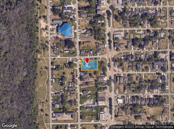  8901 Brandon St, Houston, TX Parcel Map