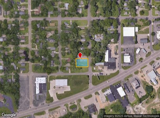 208 Euclid St, Battle Creek, MI Parcel Map
