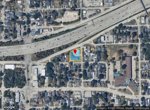  7050 East Fwy, Houston, TX Parcel Map