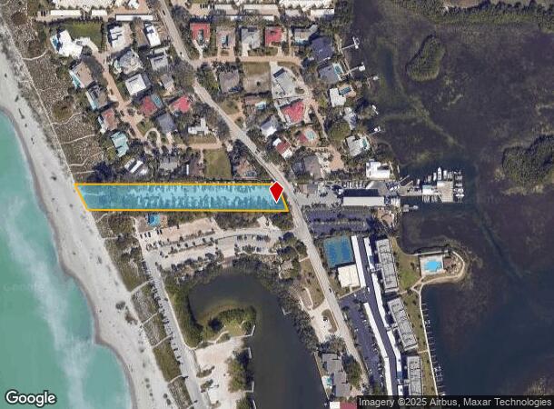 8862 Midnight Pass Rd, Sarasota, FL Parcel Map