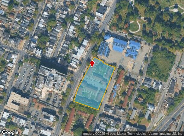  25 Mayor Gibson St, Newark, NJ Parcel Map