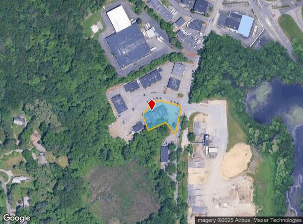  25 Adams St, Burlington, MA Parcel Map