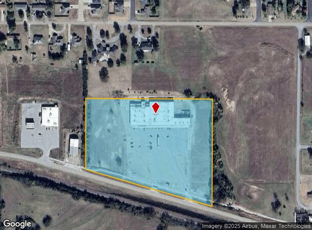  1417 W Main St, Stroud, OK Parcel Map