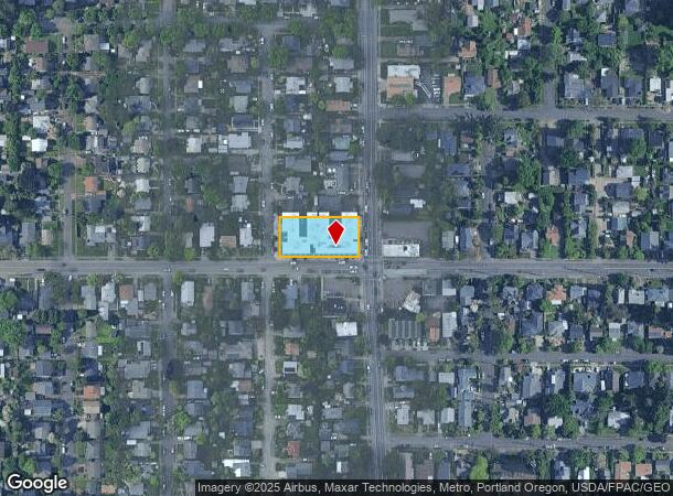  5151 Se Holgate Blvd, Portland, OR Parcel Map
