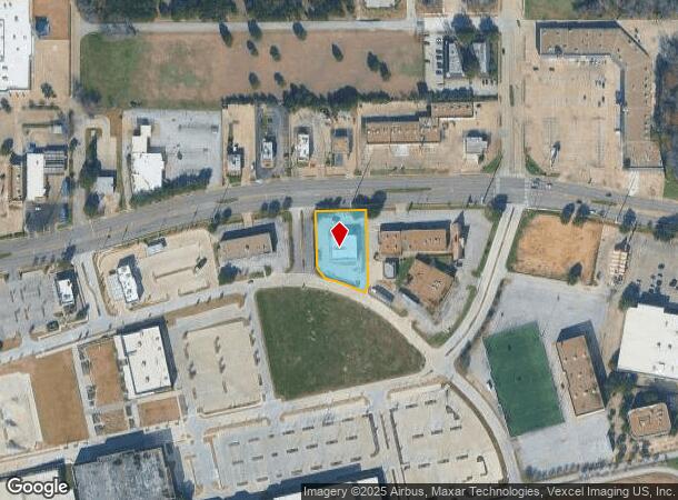  3420 W Camp Wisdom Rd, Dallas, TX Parcel Map