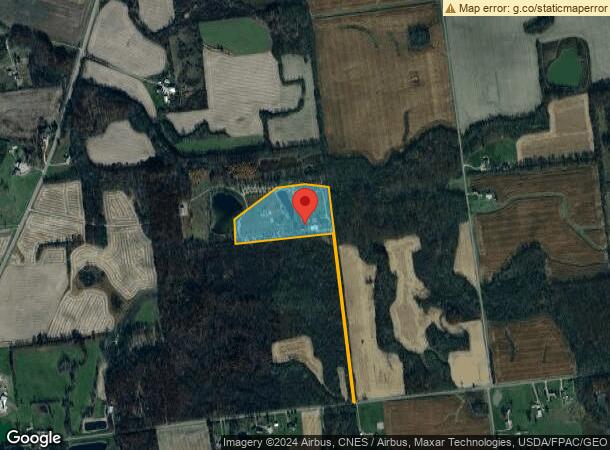  959 County Road 111 E, Rushsylvania, OH Parcel Map