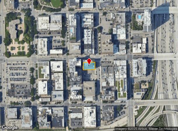  833 W Jackson Blvd, Chicago, IL Parcel Map