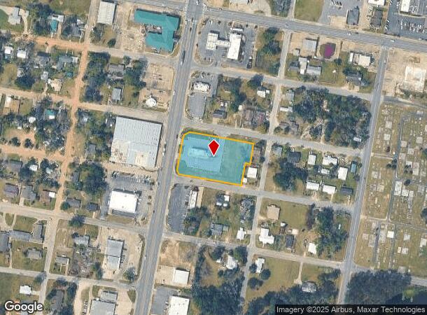 605 S Pierce St, Alma, GA Parcel Map