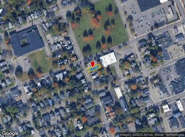  360 Columbia St, Elmira, NY Parcel Map