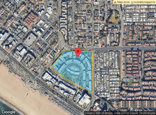  21040 Pacific City Cir, Huntington Beach, CA Parcel Map