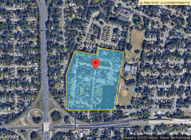  3046 Flower Garden Ln S, Jacksonville, FL Parcel Map