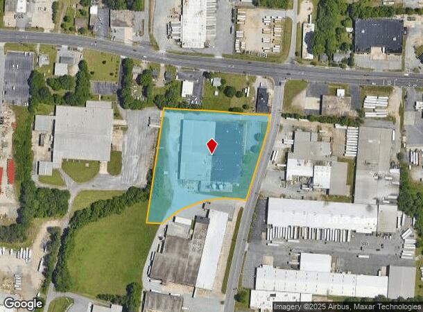  2214 Shore St, High Point, NC Parcel Map