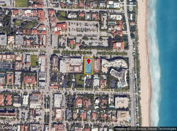 140 Royal Palm Way, Palm Beach, FL Parcel Map