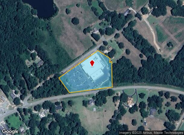  605 Travis Ave, Saluda, SC Parcel Map