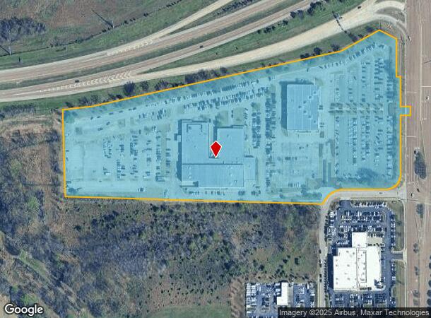  4605 S Bailey Station Rd, Collierville, TN Parcel Map